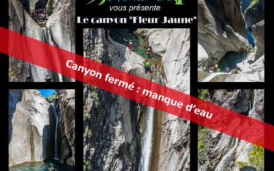 News des canyons après le passage de Berguitta