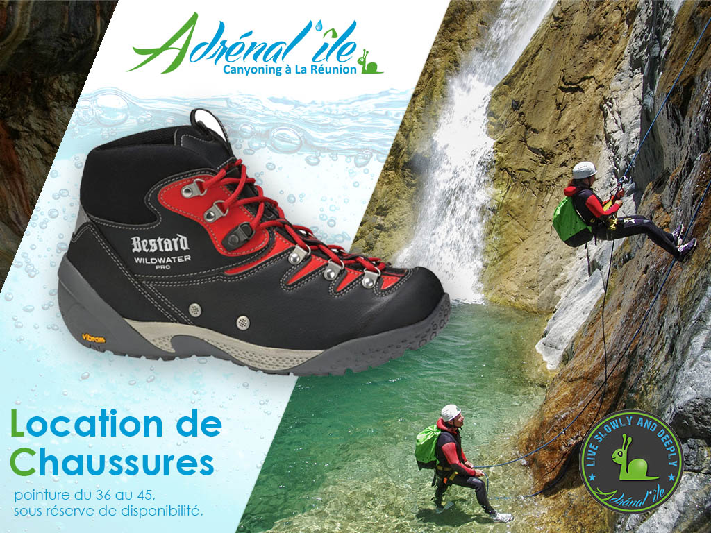 Location chaussures canyoning
