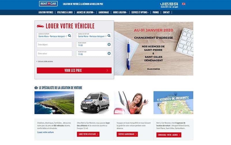 location voiture réunion